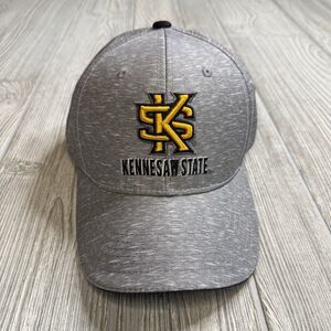 Kennesaw State Owls Logo Hat Adj Hook One Size Gray Captivating New